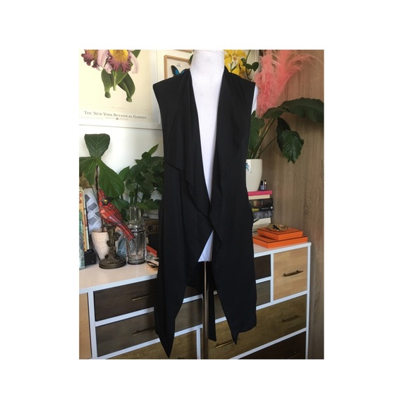 All Saints Hace Sleeveless Trench Black US 2 - Picture 11 of 11